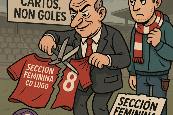 O CD Lugo aproba o seu plan de igualdade: «sen diñeiro, igual non hai equipo feminino».